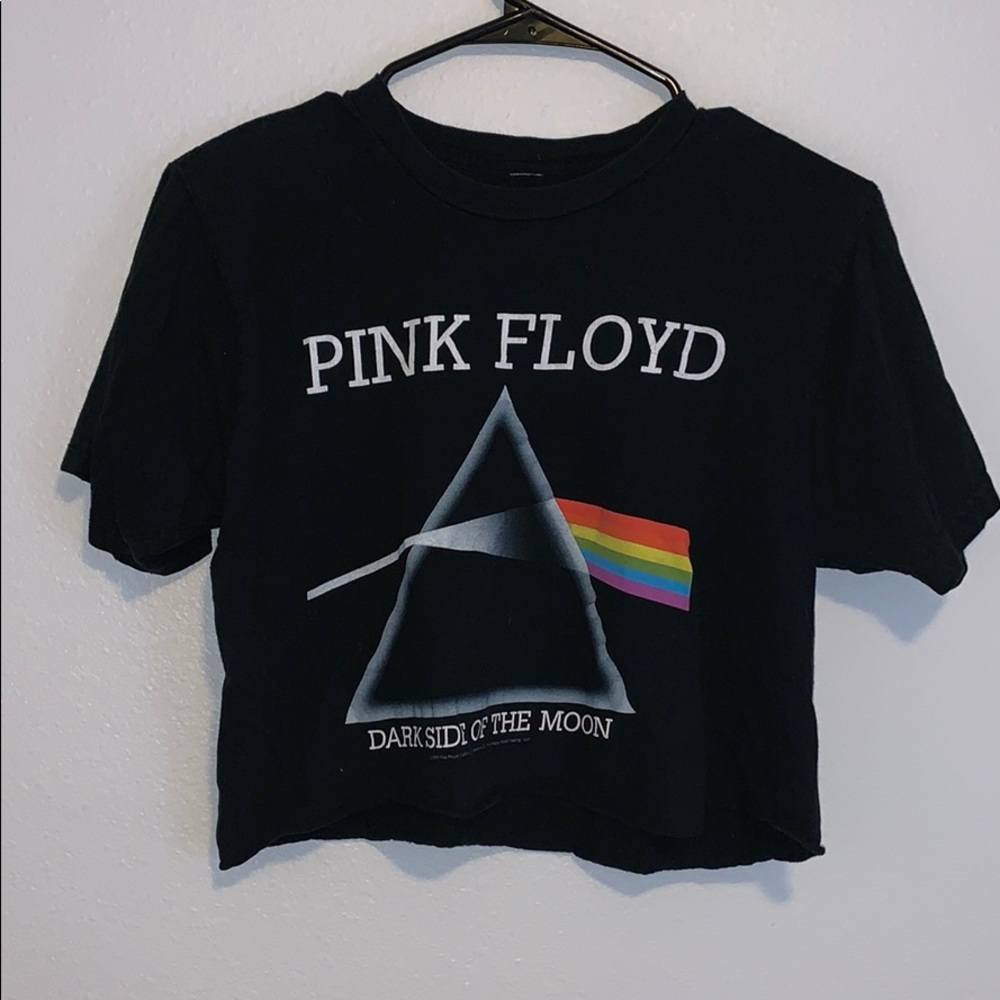 Pink Floyd Crop Top T-shirt
